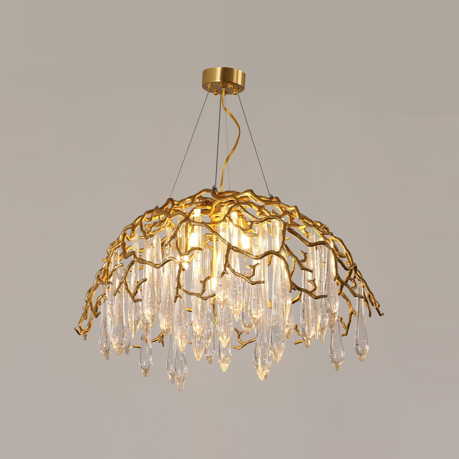 Aqua Dome Chandelier