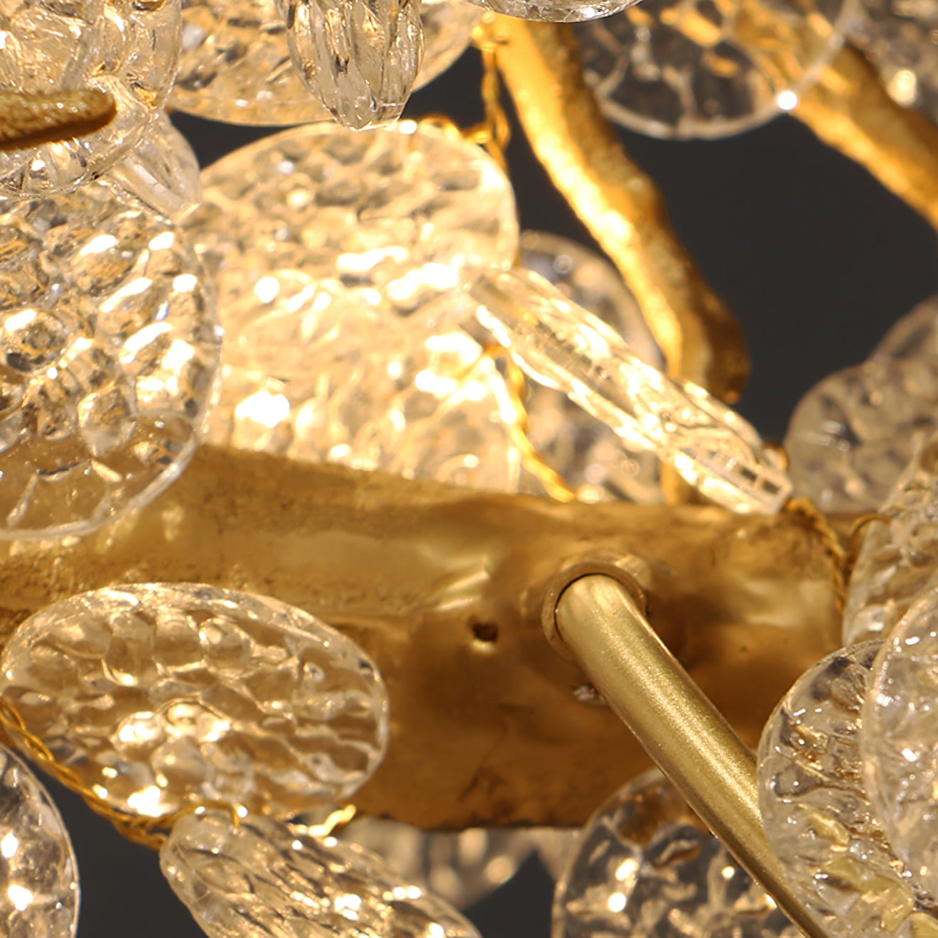 Flora Aurea Chandelier 23.6" 31" 39" 47"D