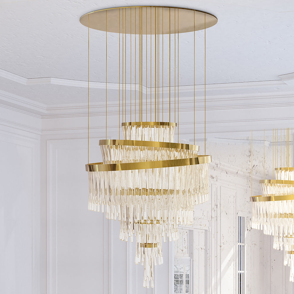 Babel 50 Light Crystal Modern Chandelier