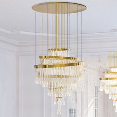 Babel 50 Light Crystal Modern Chandelier