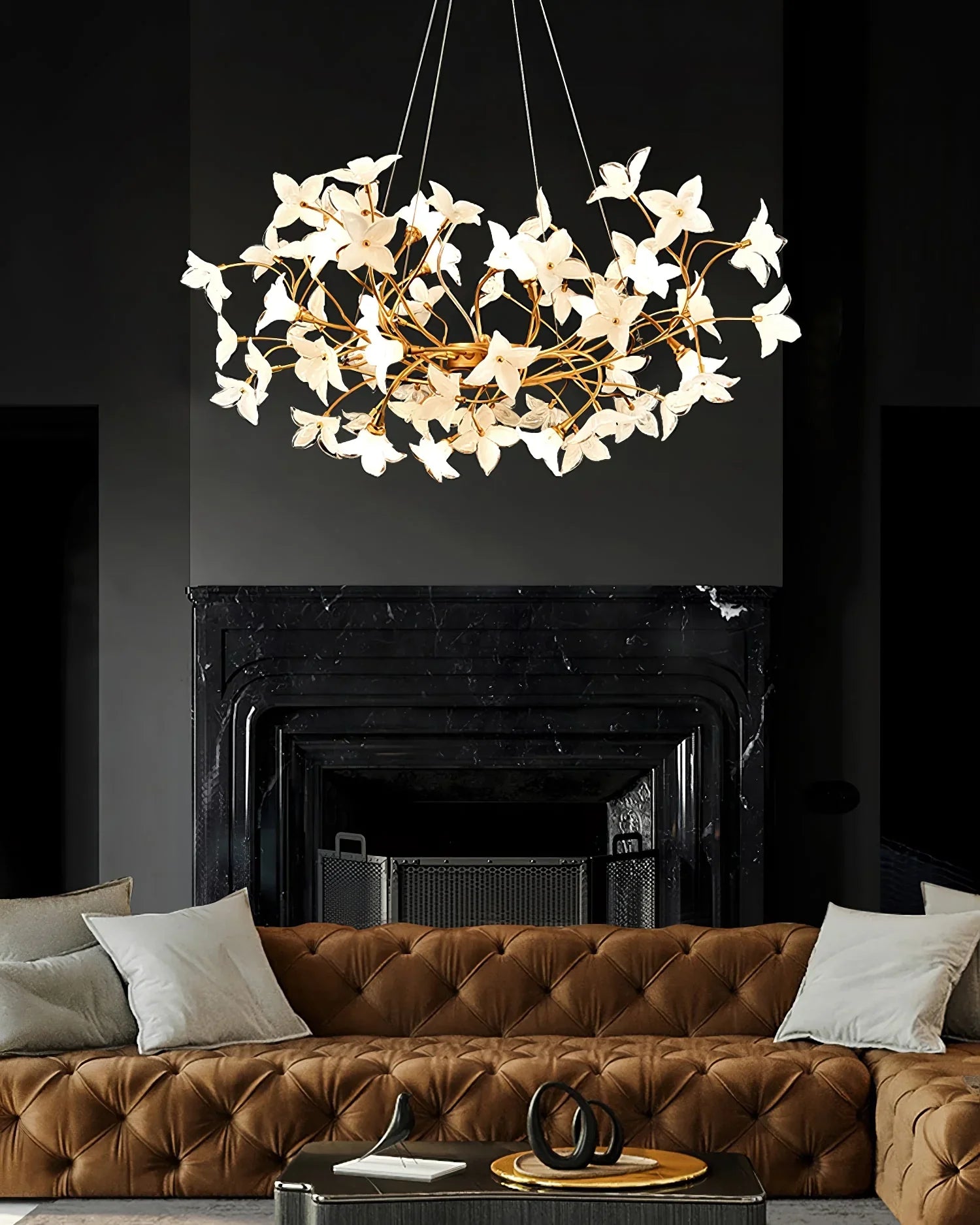 Flora Begonia Chandelier