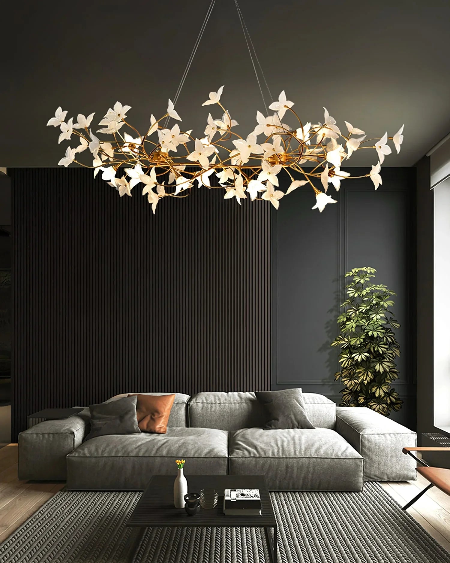 Flora Begonia Chandelier