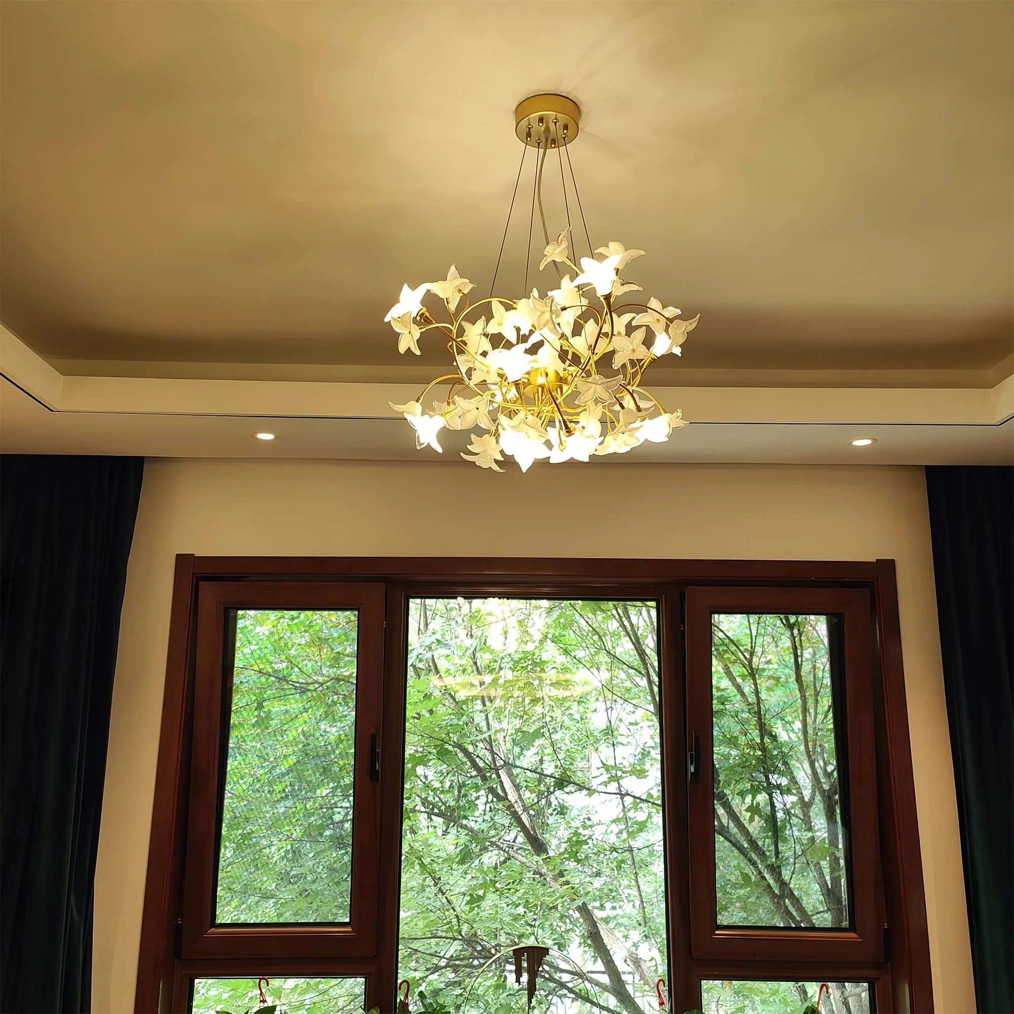 Flora Begonia Chandelier