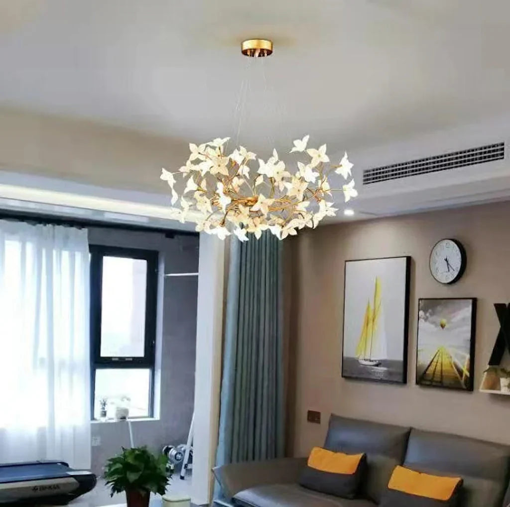 Flora Begonia Chandelier