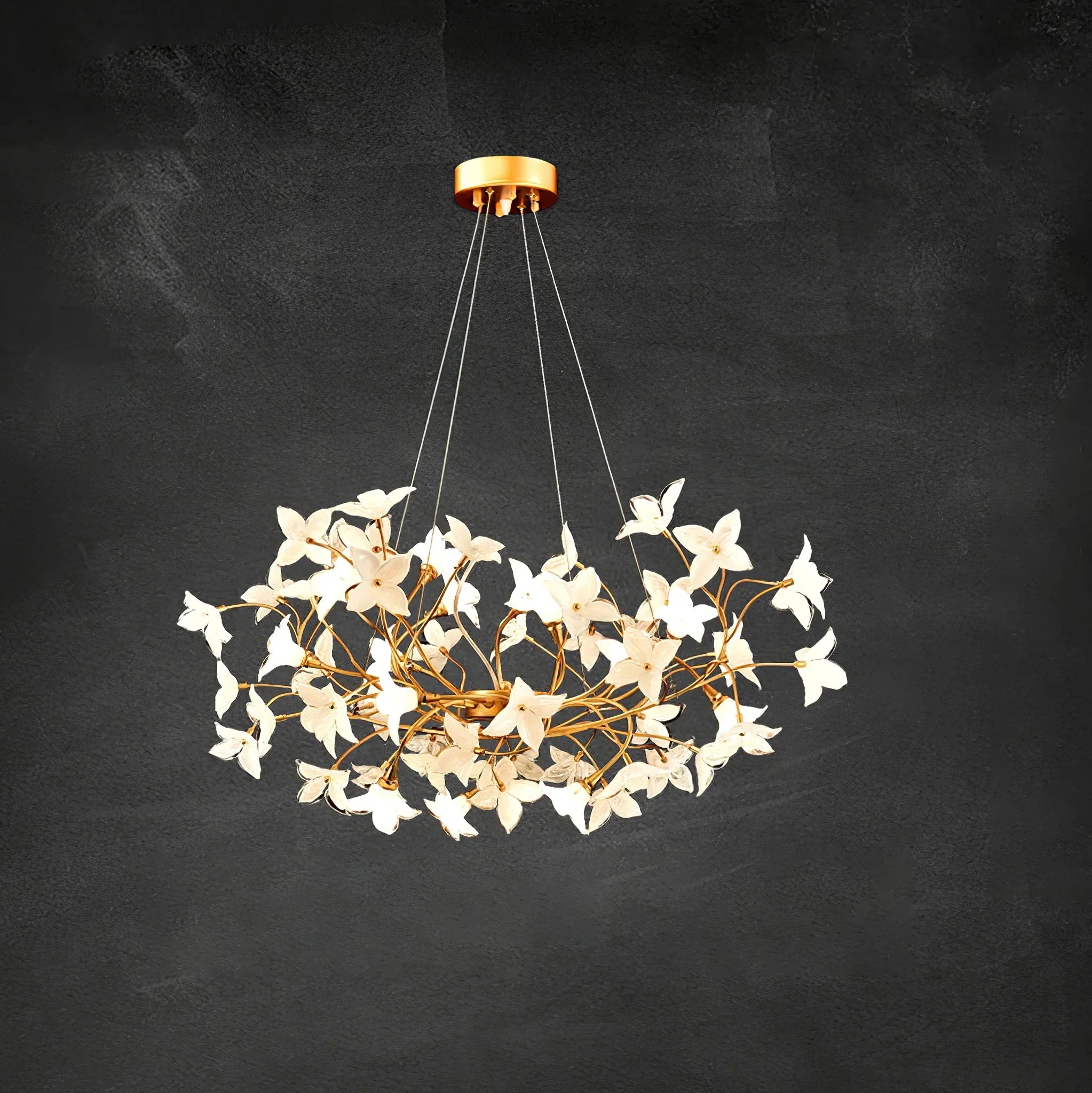 Flora Begonia Chandelier