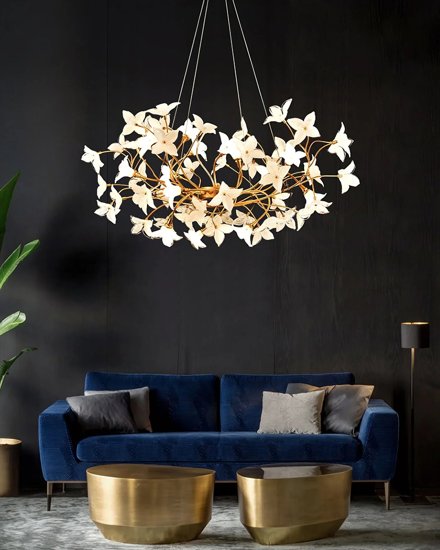 Flora Begonia Chandelier