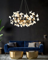 Flora Begonia Chandelier