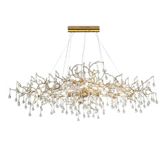 Simsia Tree Branch Bijou Crystal Drop Chandelier 41.3" 47" 59" 70.8" 78.7"L