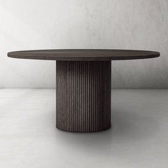 Mulho Round Wood Dining Table