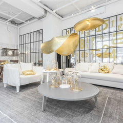 Naniv Brass Shade Hammered Pendant Light