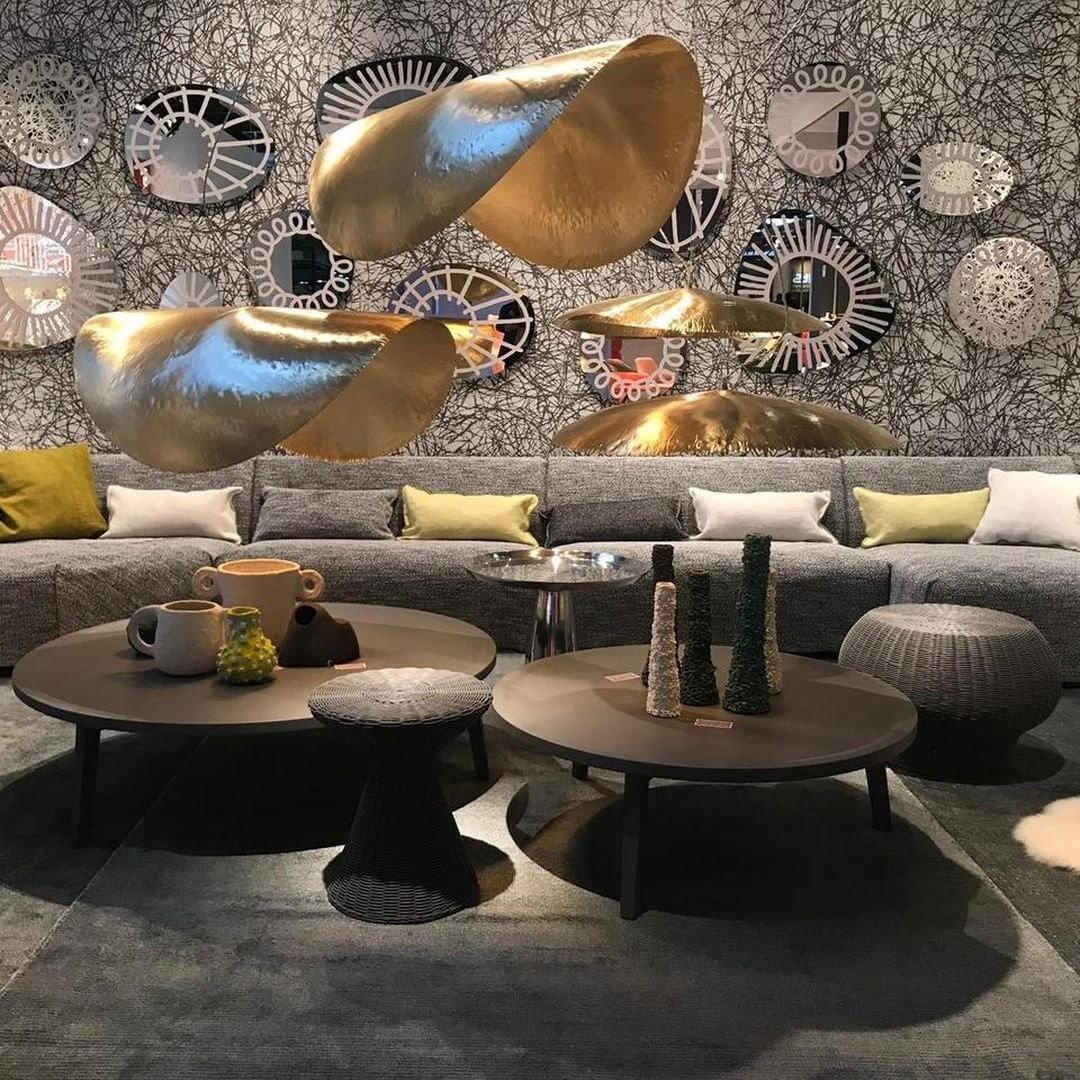 Naniv Brass Shade Hammered Pendant Light