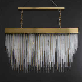 Cascade Square & Rectangular Chandelier D 20'' 30'' 54''