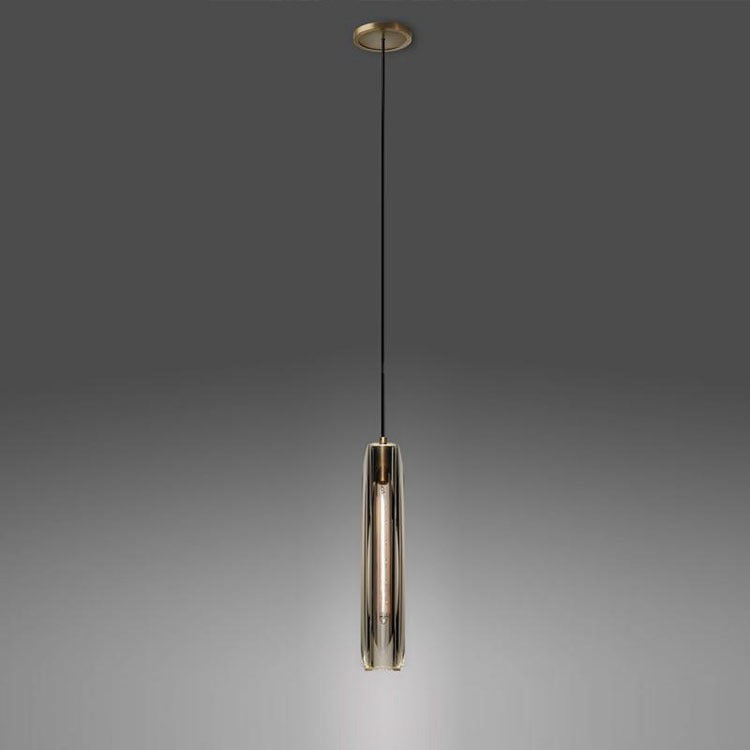 Cavo Smoke Crystal Shade Pendant Light