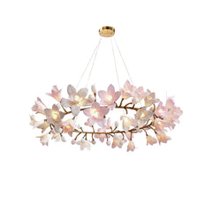 Flora Circular Blossom Chandelier