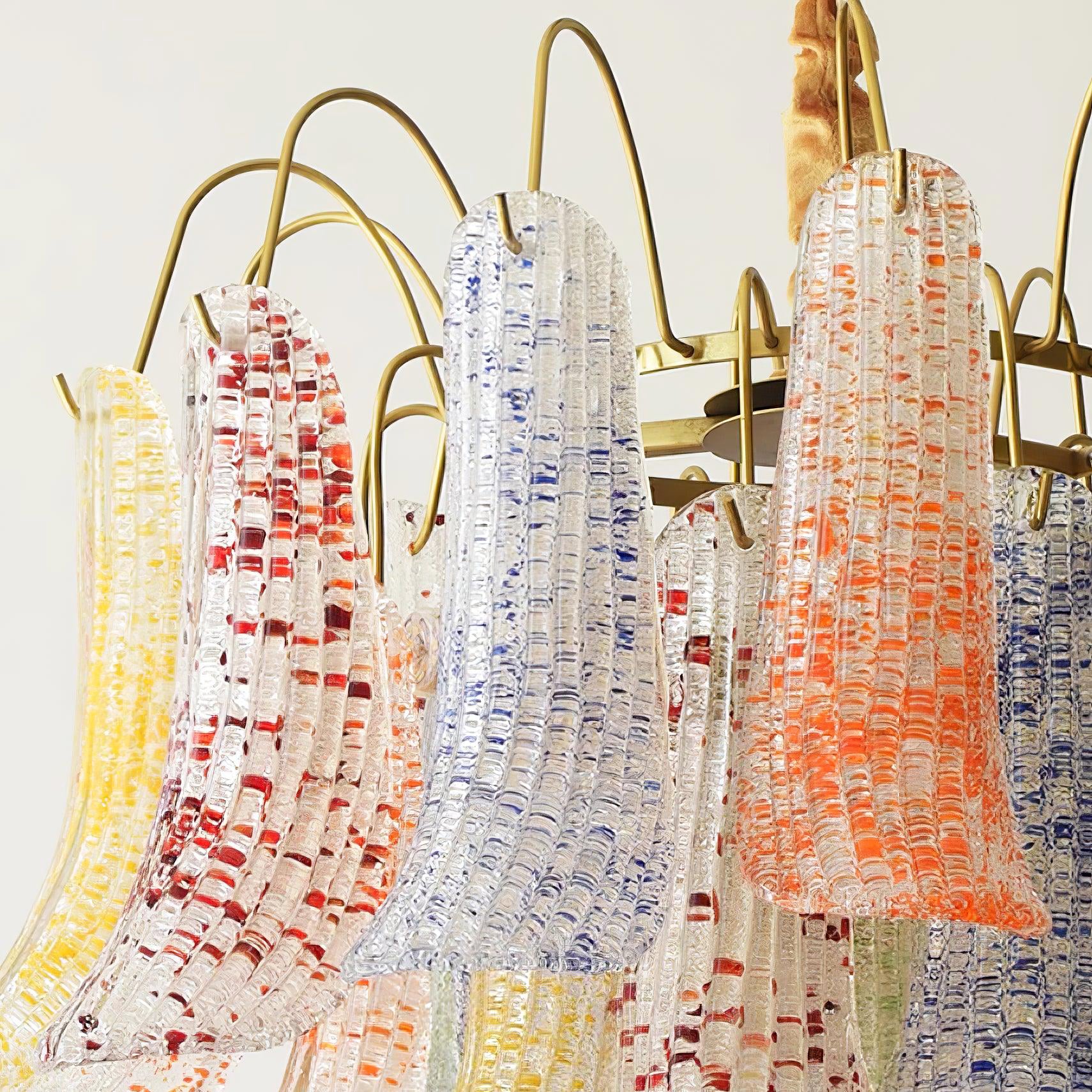 Colorful Murano Glass Chandelier