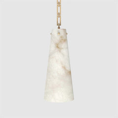 Steven Contemporary Unique Alabaster Pendant Light