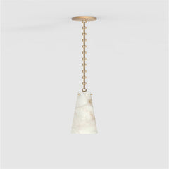 Steven Contemporary Unique Alabaster Pendant Light