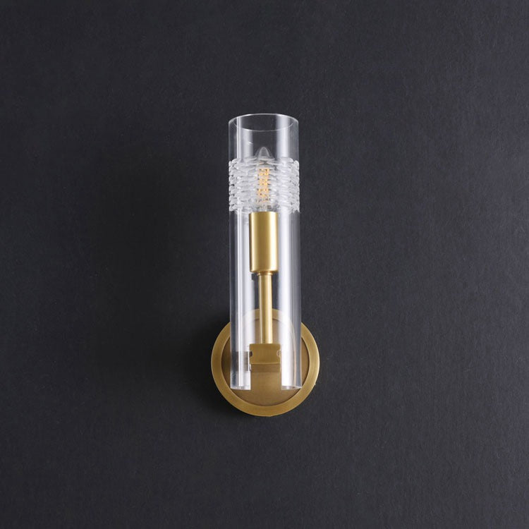 Modol Glass Tube Wall Sconce