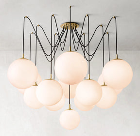 Anna Circle suspended chandelier