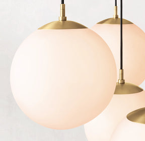 Anna Circle suspended chandelier