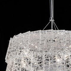 Baccarat crystal frozen chandelier