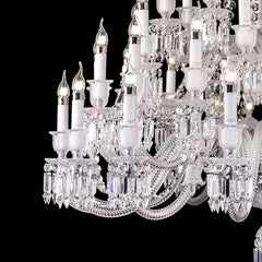 Large 48 lights baccarat crystal chandelier