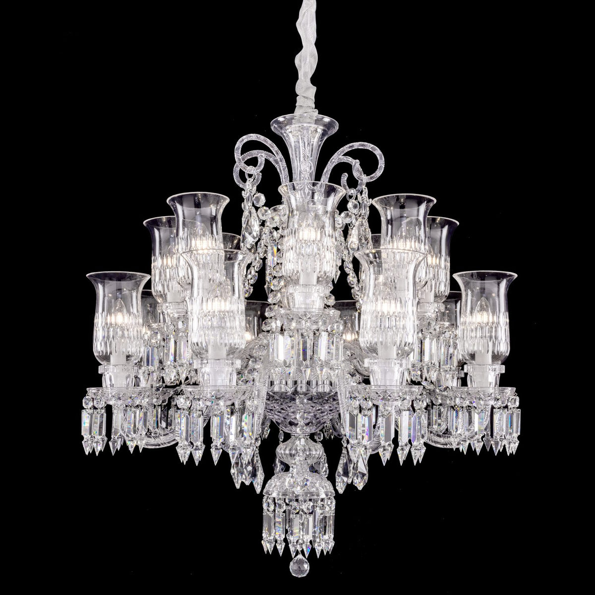 16 lights New Baccarat crystal chandelier