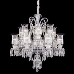 16 lights New Baccarat crystal chandelier