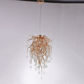 Lio 15" Branch Round Teardrop Pendant Light