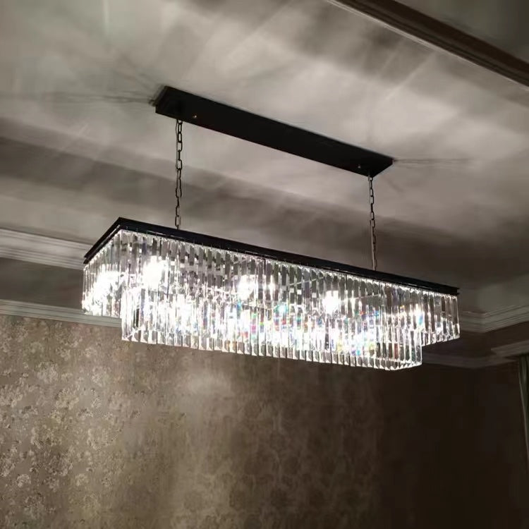 Odeon Square Chandelier For Living Room Dining Room