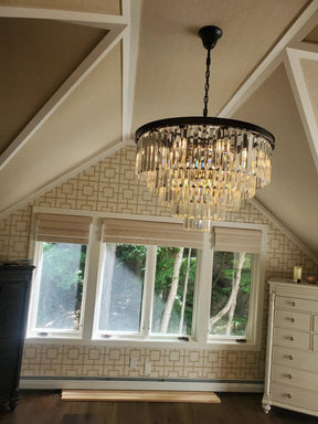 Odeon Square Chandelier For Living Room Dining Room