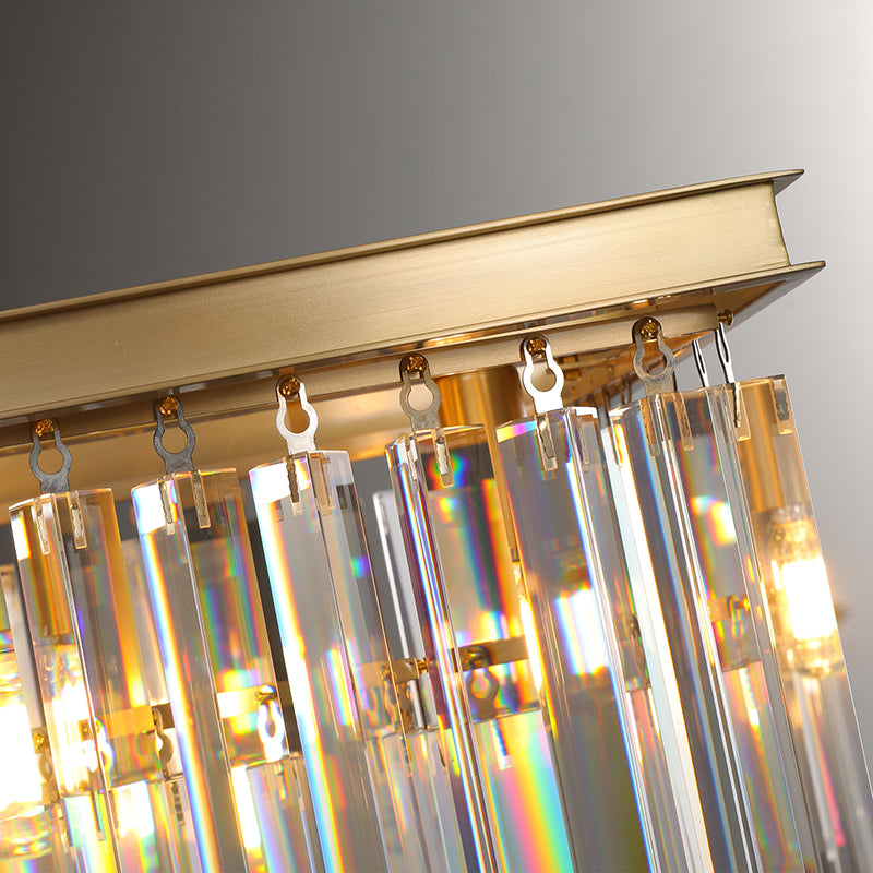 Odeon Rectangular Chandelier For Living Room Dining Room