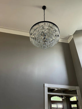 Odeon Square Chandelier For Living Room Dining Room