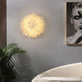 Parcia Crystal  Wall Sconce