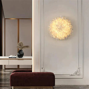 Parcia Crystal  Wall Sconce