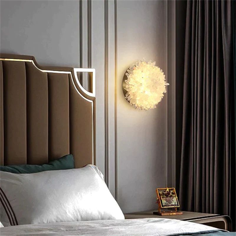 Parcia Crystal  Wall Sconce