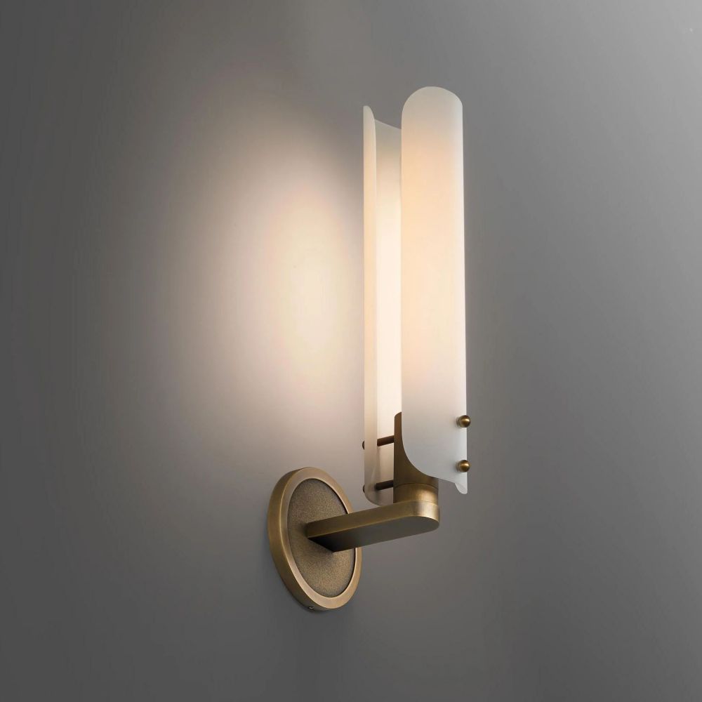 Alle White Sconce