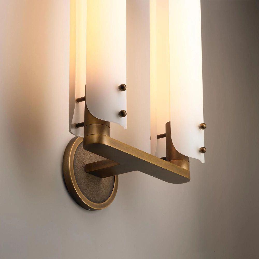 Moon Simple Double Sconce