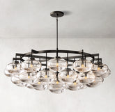 Cabretta round chandelier 60''