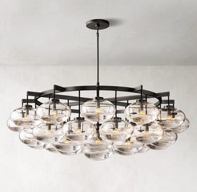 Cabretta round chandelier 60''