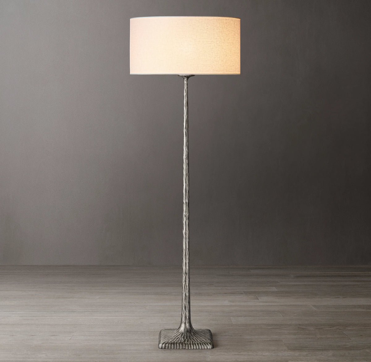 Leonard Dendritic Forged  Floor Lamp