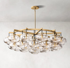 Cabretta round chandelier 60''