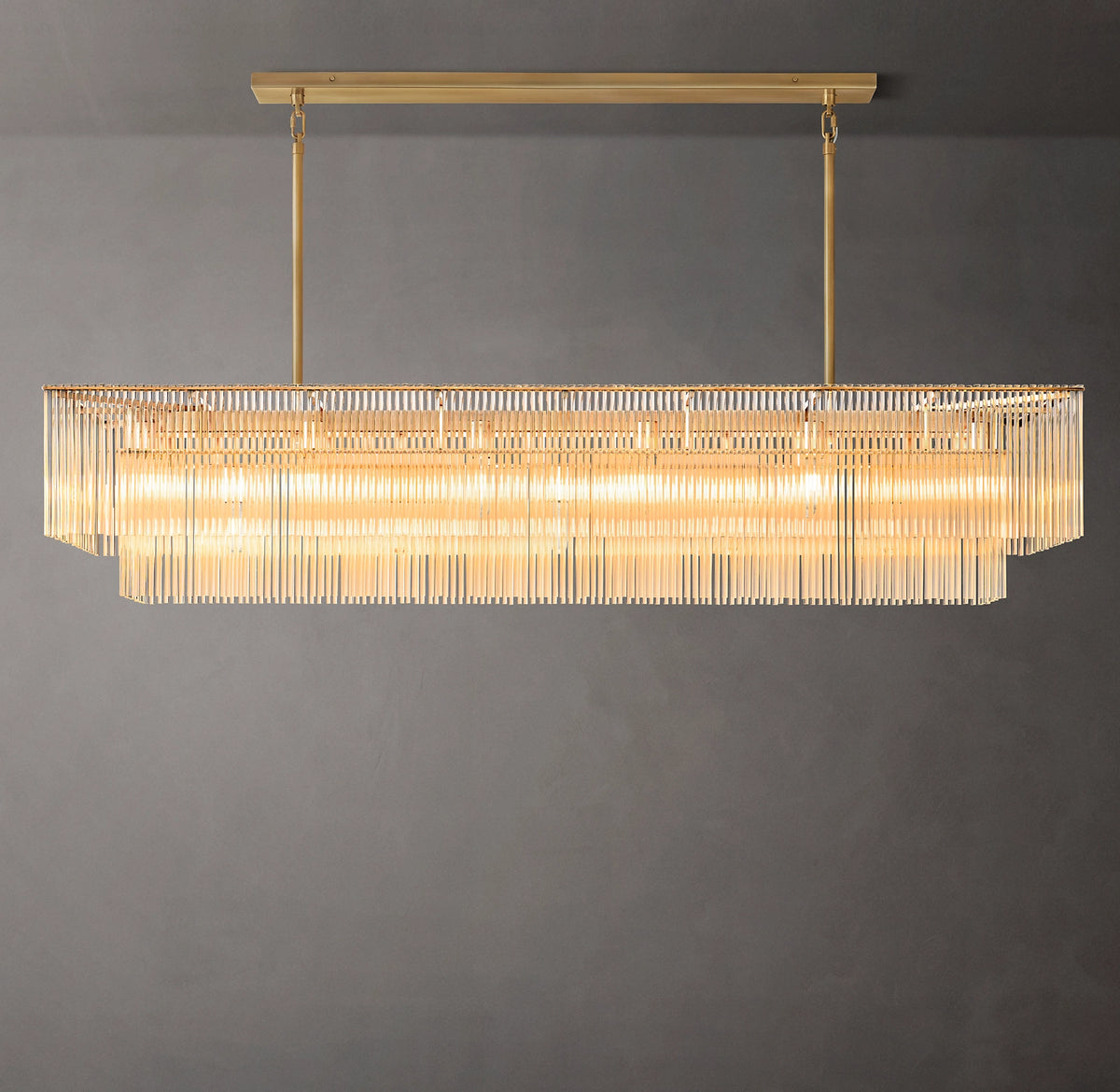 Amadeo Rectangular Chandelier 72''D