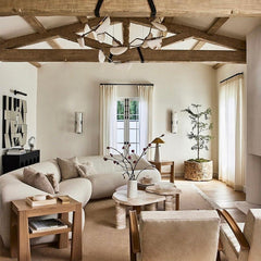 Elliot Alabaster Chandelier For Living Room