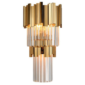 Enoc Three Tier Crystal Wall Sconce