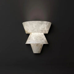 Dina Alabaster Wall Sconce 9”
