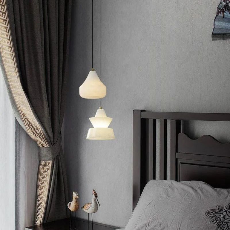 Dina Alabaster Bedside Pendant