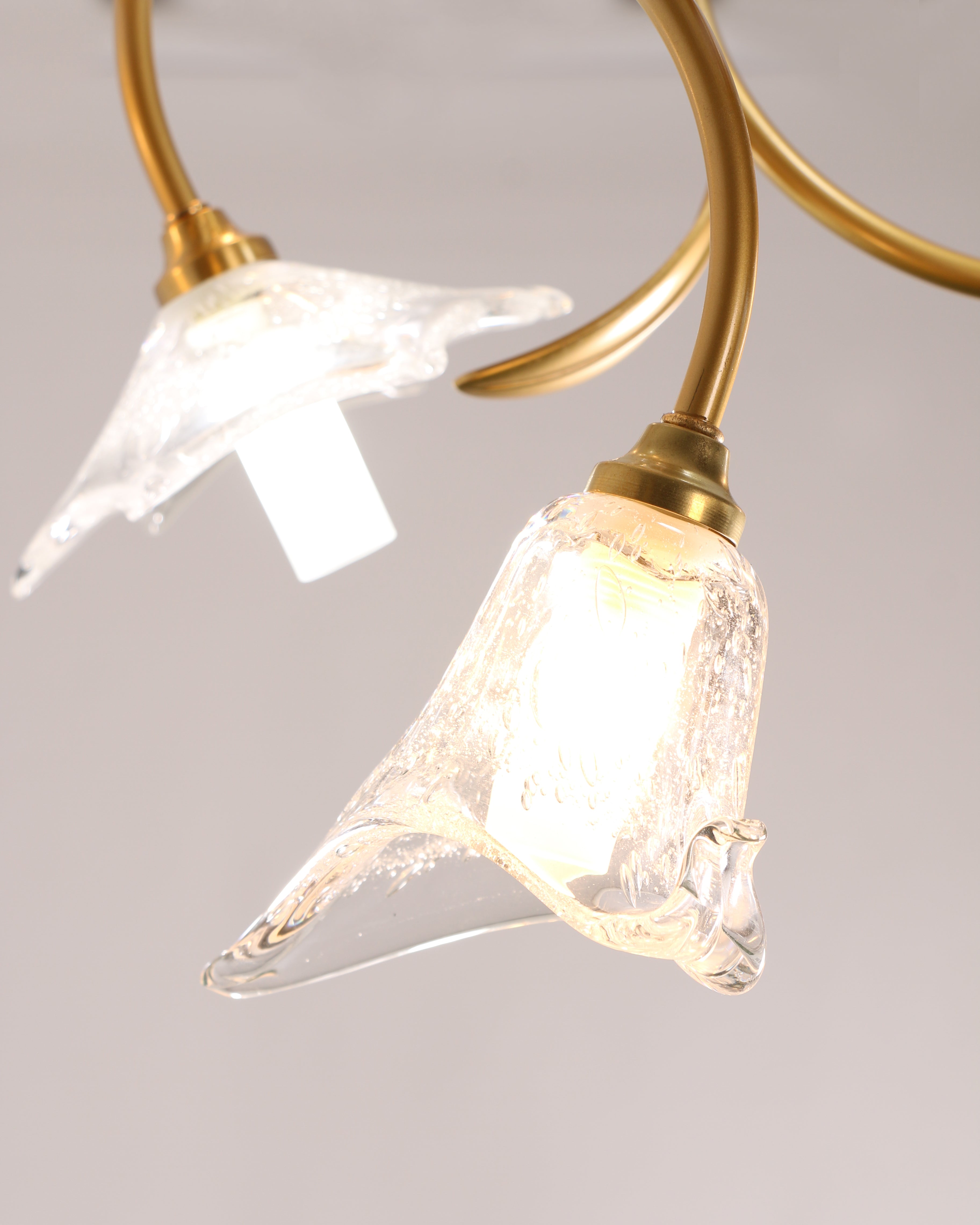 Flora Flower Craftsman Chandelier