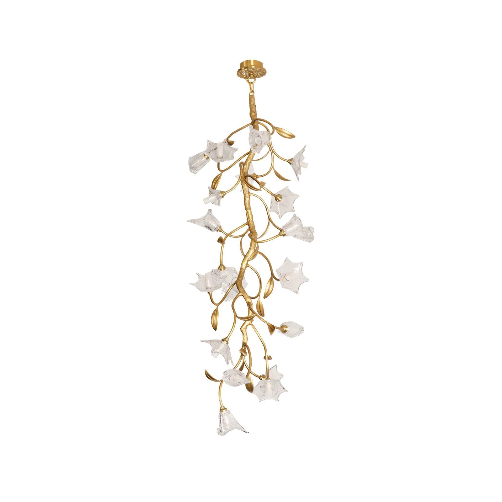 Flora Flower Craftsman Chandelier