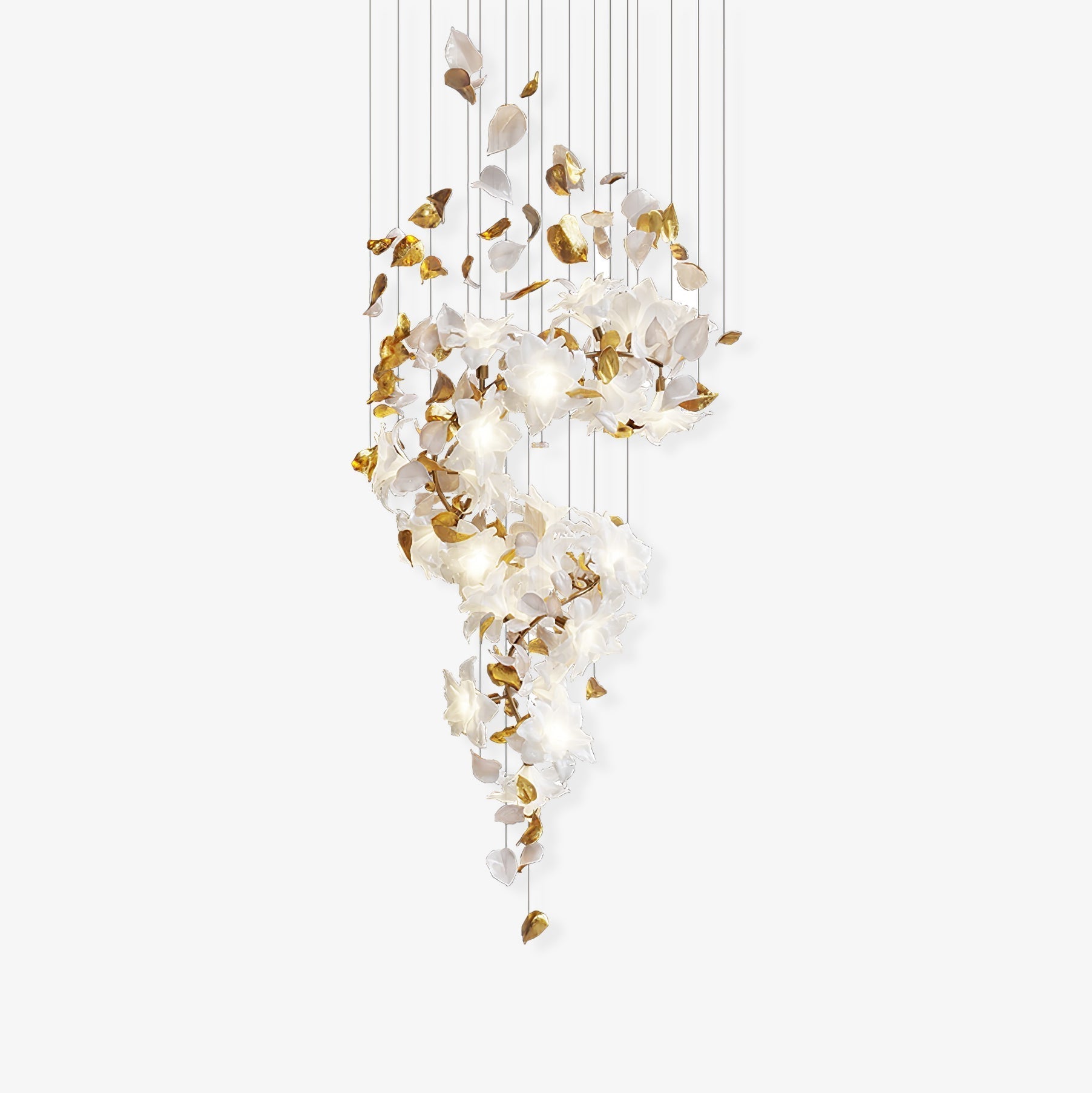 Flora Flying Flowers Fluttering Chandelier
